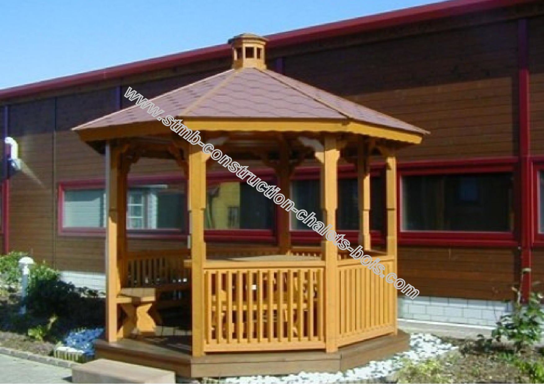 Kiosques et gloriettes de jardin bois en kit ~ Kiosque En Bois En Kit Kiosques et gloriettes de jardin bois en kit ~ Kiosque En Bois En Kit