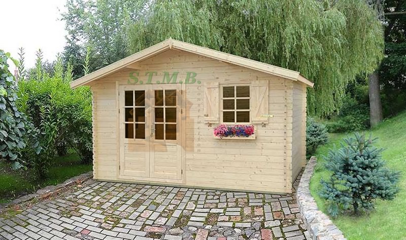 Abri de jardin abri de jardin en bois abri bois cabanon de jardin bouleau 14 m2