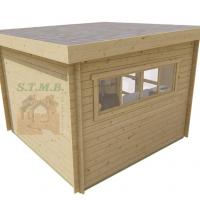 Abri de jardin bodino 9m2 stmb construction 5