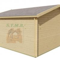 Abri de jardin bois vichy stmb construction 5