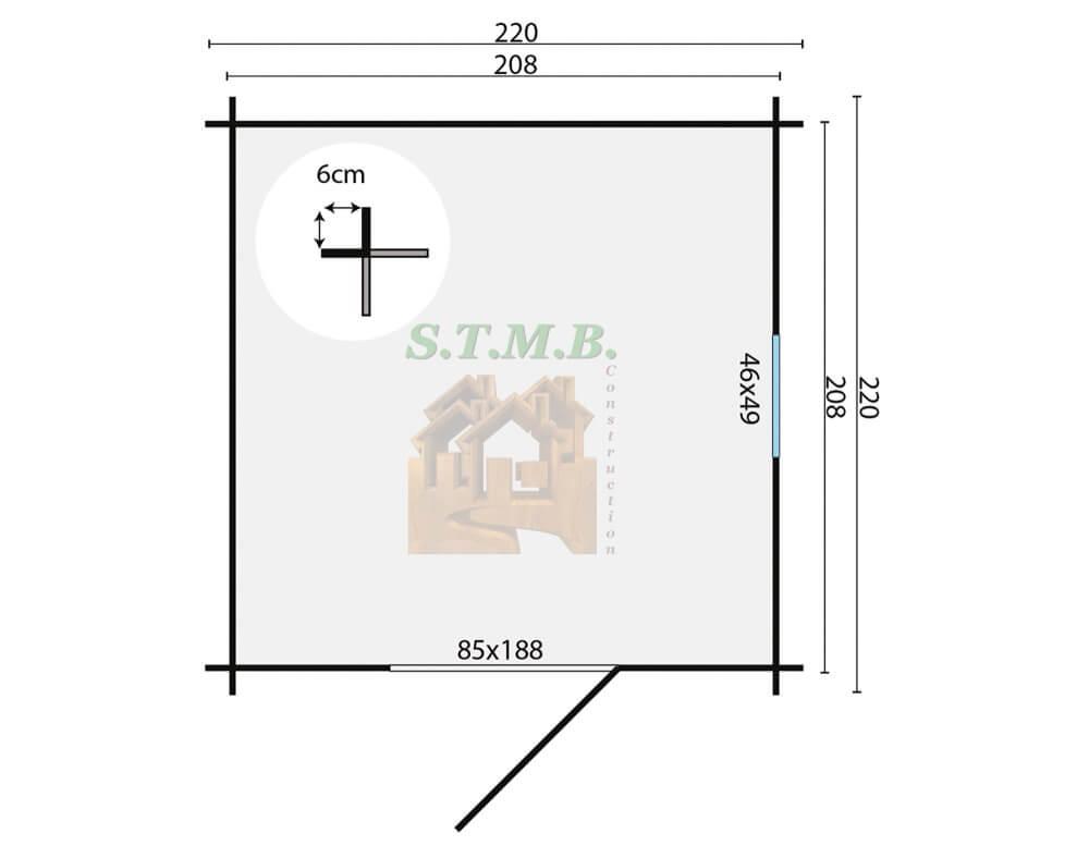 Abri de jardin ego stmb construction 6