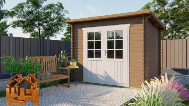Abris de jardin 2 à 8m²