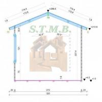 Abri de jardin mara 11 3 stmb construction ph11