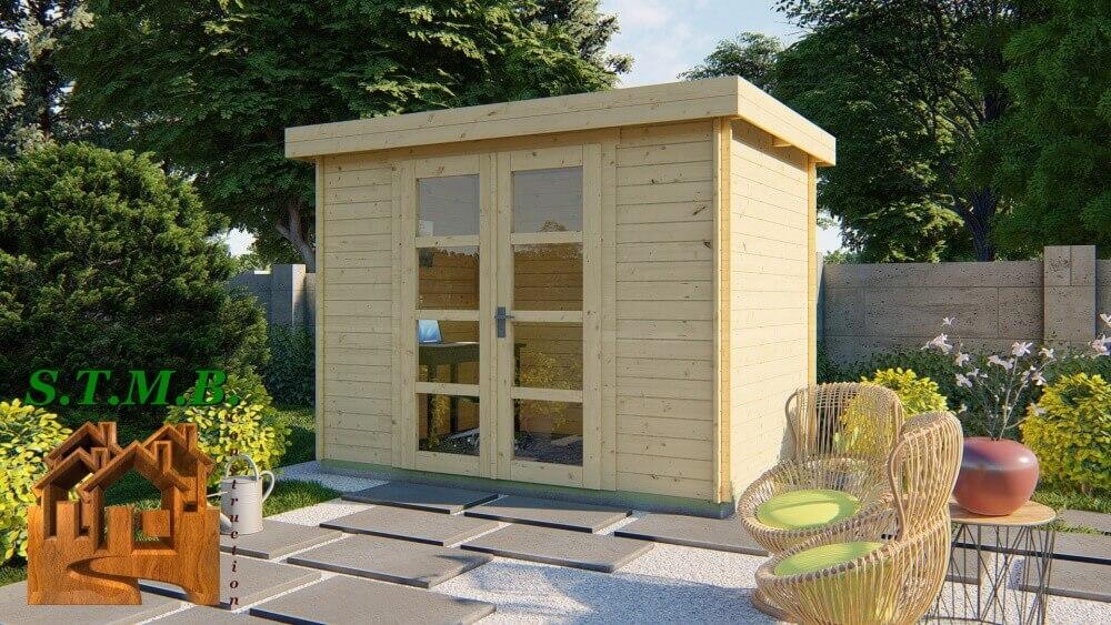 Abri de jardin moderno 6m2 stmb construction 3