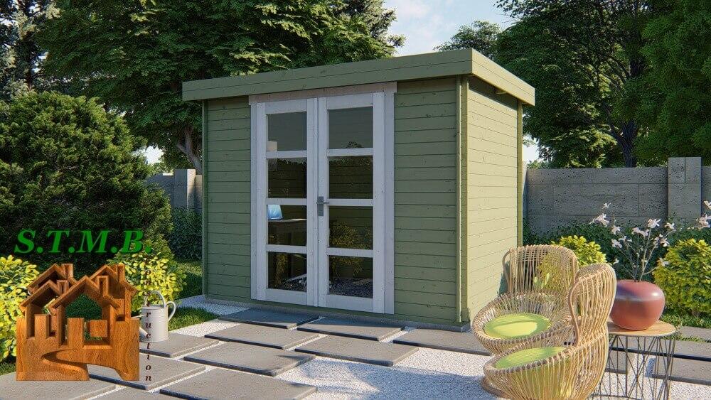 Abri de jardin moderno 6m2 stmb construction 4