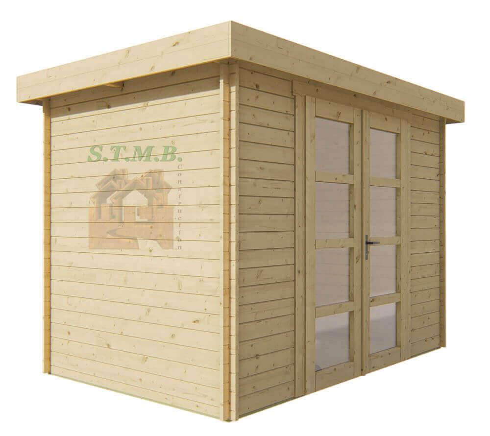 Abri de jardin moderno 6m2 stmb construction 6