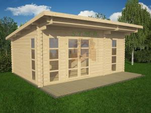 Bureau de jardin bureau de jardin en bois chalet de jardin sans permis de construire sydni 19 m 1