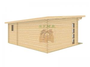 Bureau de jardin bureau de jardin en bois chalet de jardin sans permis de construire sydni 19 m 4