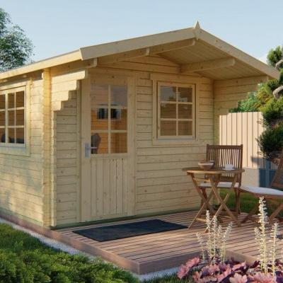 Chalet de jardin DEVOLUY 12 - Authentique cabane en bois pour