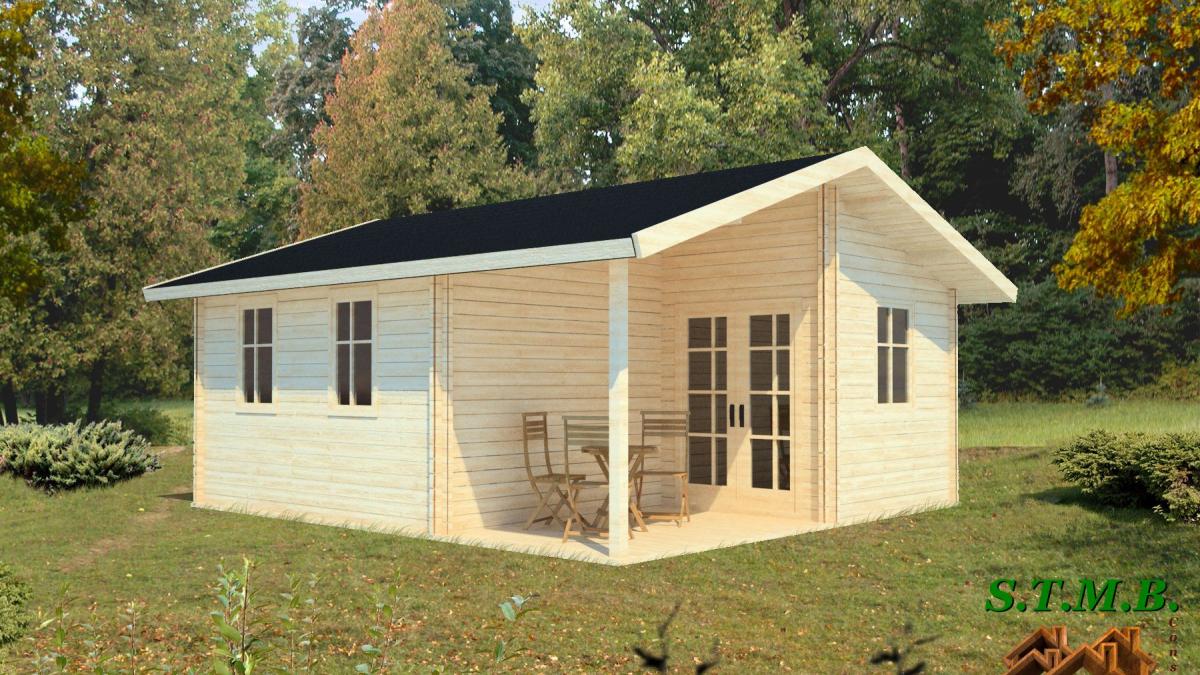 Un cabanon en bois rustique dans votre jardin - STMB Construction