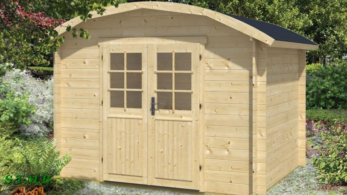 Cabanon en bois pour un jardin rustique et stylé - STMB Construction