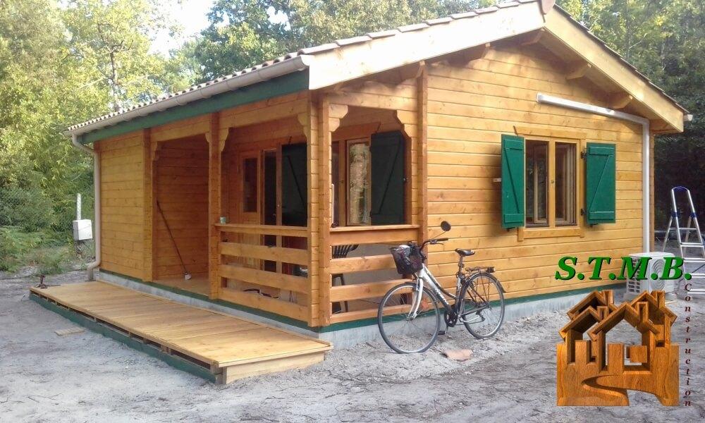 Chalet en bois sur mesure BORDEAUX 42  