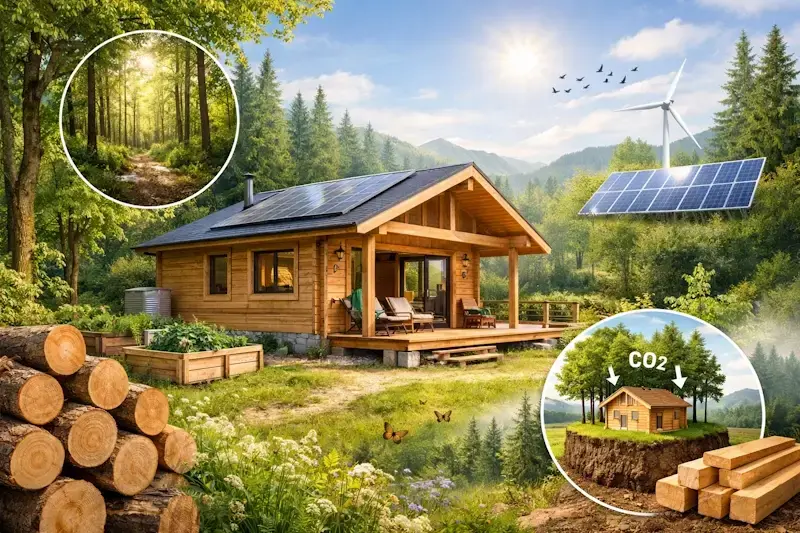 Chalet bois ecologique habitable construction durable webp