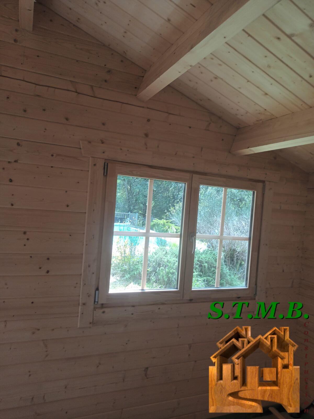 Chalet en bois MURIER 20, sur mesure - STMB Construction