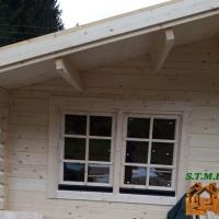 Chalet bois sans permis construire lilas stmb construction