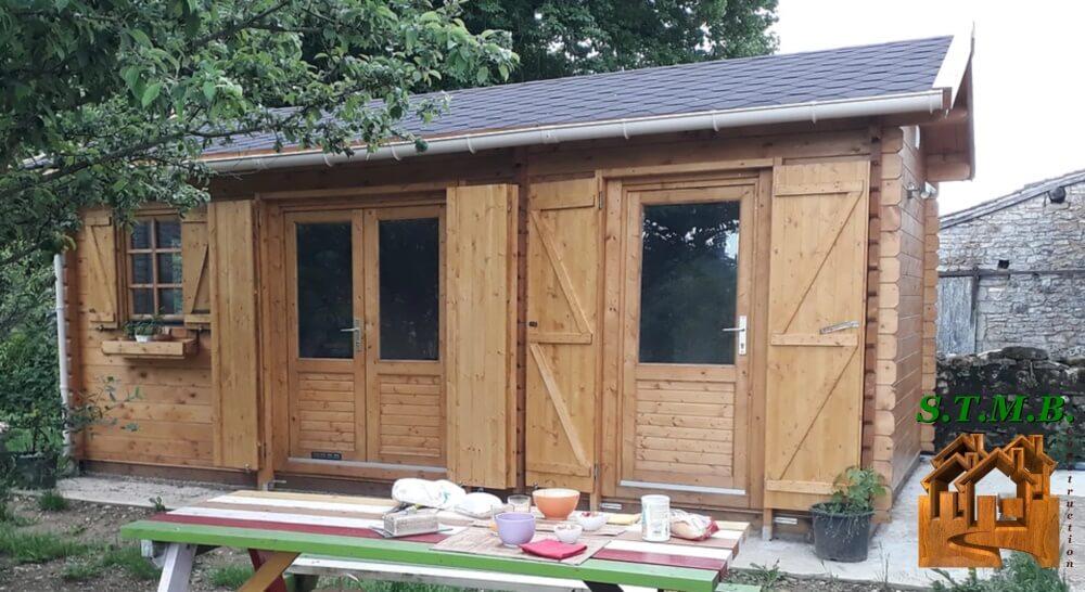 Chalet bois RHODO 22  