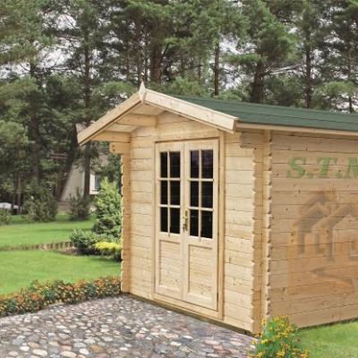 Chalet de jardin chalet en bois de jardin cabane de jardin en bois chaket de jardin pas cher olivier 6 m2