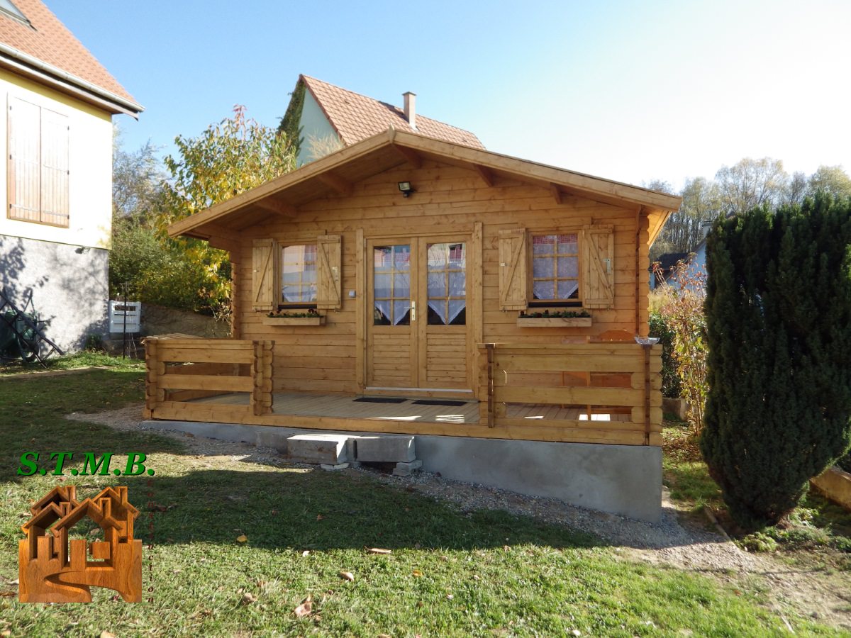 Chalet de jardin en bois PAVIER 20  