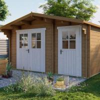 Chalet de jardin fons 13 5m stmb construction 2
