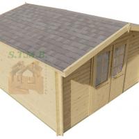 Chalet de jardin garde stmb construction 4