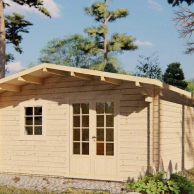 Chalet en bois 20m stmb construction ph1 1