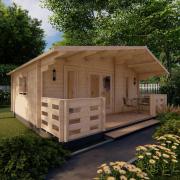 Chalet en bois 26 35m2 stmb construction