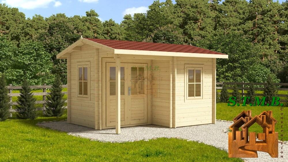 Chalet en bois alpina 12m stmb construction
