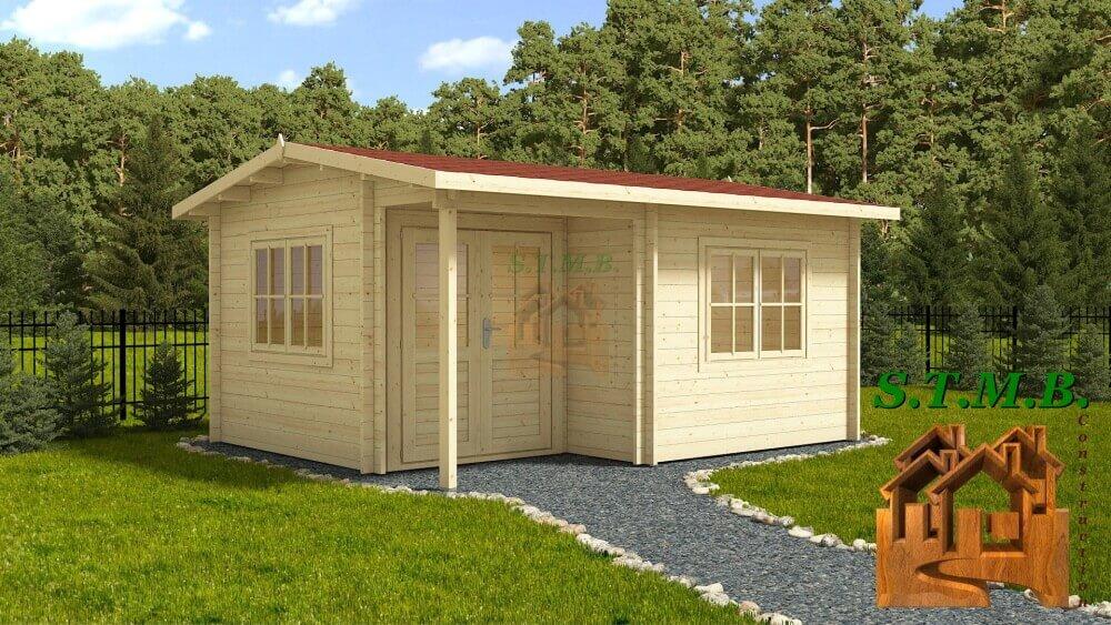 Chalet en bois alpina 20m stmb construction