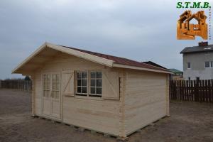 Chalet en bois camping stmb construction