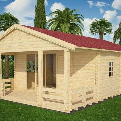 Chalet en bois sur mesure COGNAC 48  