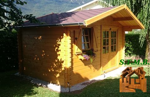 Chalet en bois RAISIN 12  