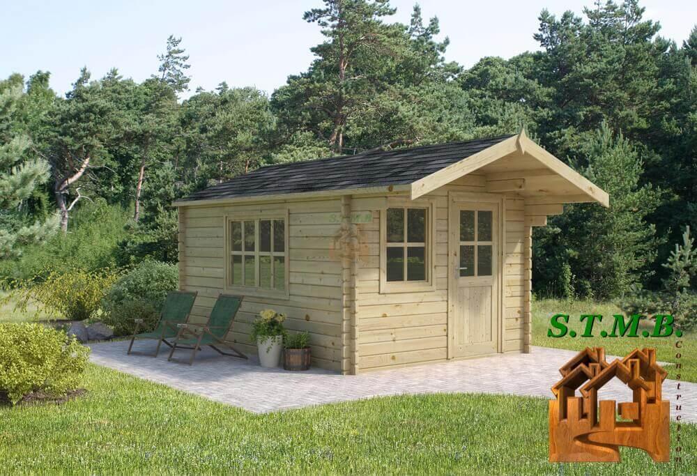 Chalet en bois faro 12m stmb construction