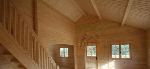 Chalet en bois habitable chalet en bois en kit chalet bois 50m2