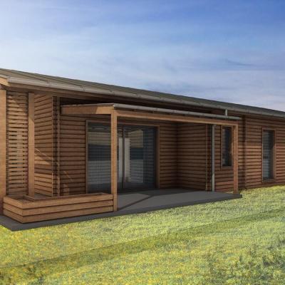 Chalet en bois habitable kreta stmb