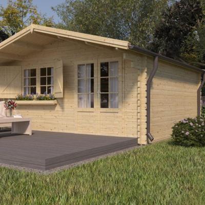 Chalet en bois hebe 22m2 stmb construction 3