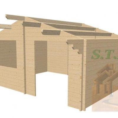 Chalet en bois laurier 20 premium stmb construction 1