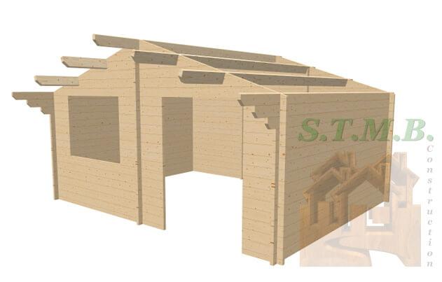 Chalet en bois laurier 20 premium stmb construction 1