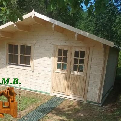 Chalet en bois laurier 20m stmb construction