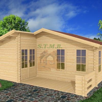 Chalet en bois sur mesure MERISIER 33  