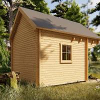 Chalet en bois mezzanine bunkie stmb construction ph4