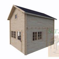 Chalet en bois mezzanine flora stmb construction ph3