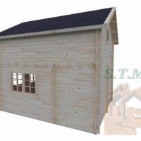 Chalet en bois mezzanine flora stmb construction ph5