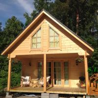 Chalet en bois mezzanine kaleva 48 stmb construction ph2