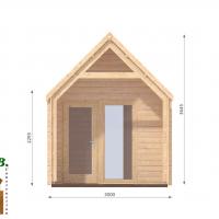 Chalet en bois oslo 18m2 stmb construction 14 