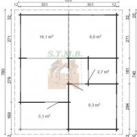 Chalet en bois perla 46 stmb construction ph4 1