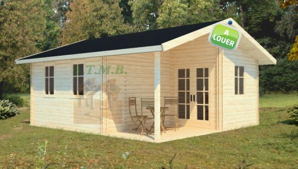 Chalet en bois pour location stmb construction