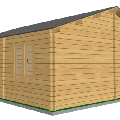 Chalet en bois sur mesure RODEZ 34  
