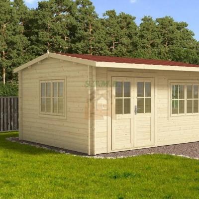 Chalet en bois rumus 20m stmb construction 1