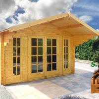 Chalet en bois sayat stmb construction 1
