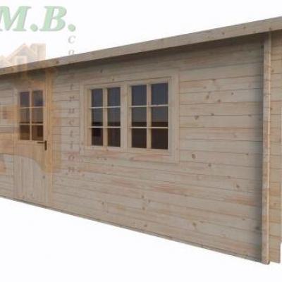 Chalet en bois sophia 37 stmb construction ph1 1